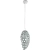 Lampa wisząca szara ażurowa z tworzywa 6731/1 GR z serii Kalisto - Lampy Elem